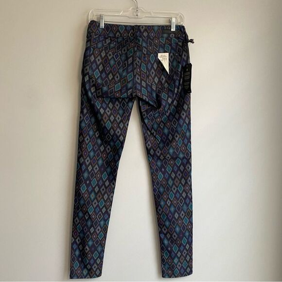 MAVI Serena Low Rise Super Skinny Y2K Geometric Ikat Printed Jeans Size 26 NWT - Picture 3 of 9